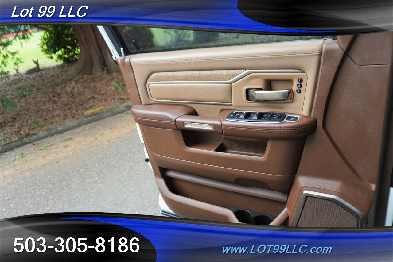 2019 RAM 3500 Laramie Longhorn 4X4 6.7L Cummins  ZONE OFF ROAD LIFT FOX SHOCKS 24X14 AMERICAN FORCES NEW 37S TIRES - Photo 27 - Milwaukie, OR 97267