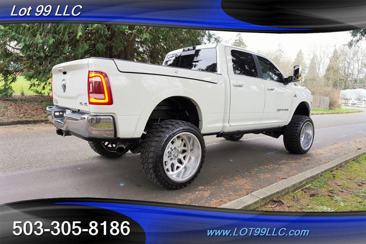 2019 RAM 3500 Laramie Longhorn 4X4 6.7L Cummins  ZONE OFF ROAD LIFT FOX SHOCKS 24X14 AMERICAN FORCES NEW 37S TIRES - Photo 9 - Milwaukie, OR 97267