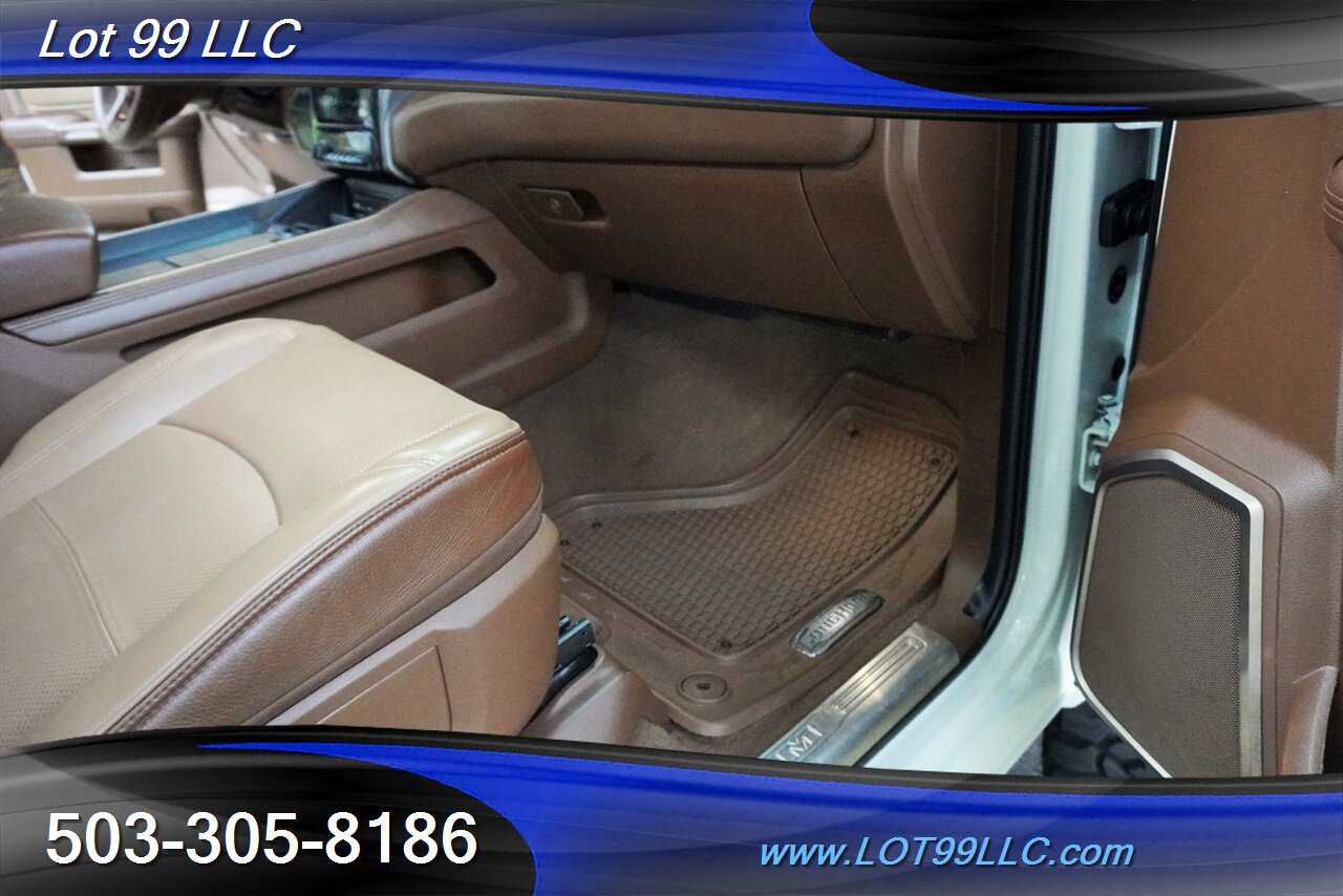 2019 RAM 3500 Laramie Longhorn 4X4 6.7L Cummins  ZONE OFF ROAD LIFT FOX SHOCKS 24X14 AMERICAN FORCES NEW 37S TIRES - Photo 39 - Milwaukie, OR 97267