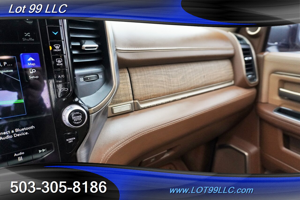 2019 RAM 3500 Laramie Longhorn 4X4 6.7L Cummins  ZONE OFF ROAD LIFT FOX SHOCKS 24X14 AMERICAN FORCES NEW 37S TIRES - Photo 45 - Milwaukie, OR 97267