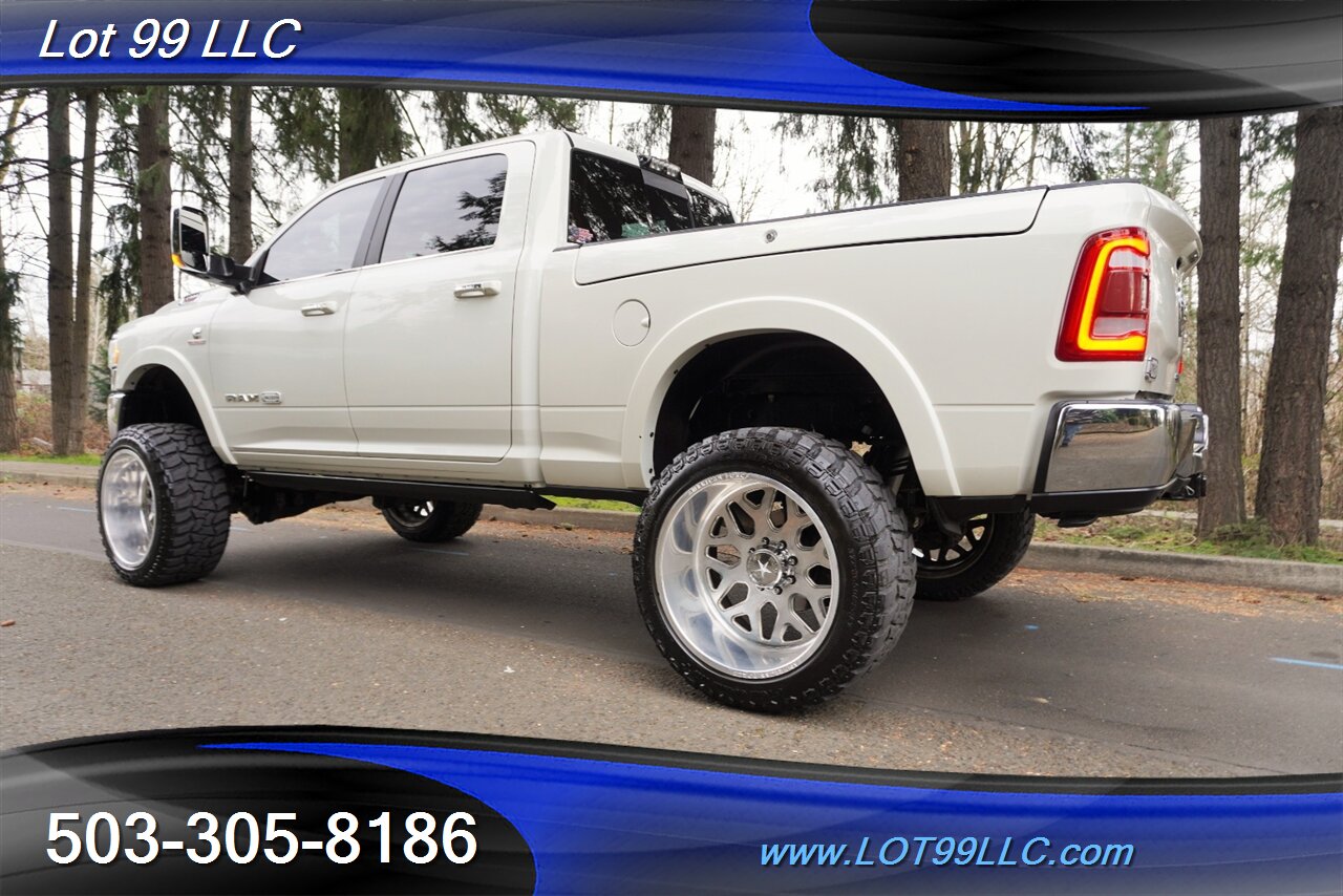 2019 RAM 3500 Laramie Longhorn 4X4 6.7L Cummins  ZONE OFF ROAD LIFT FOX SHOCKS 24X14 AMERICAN FORCES NEW 37S TIRES - Photo 11 - Milwaukie, OR 97267