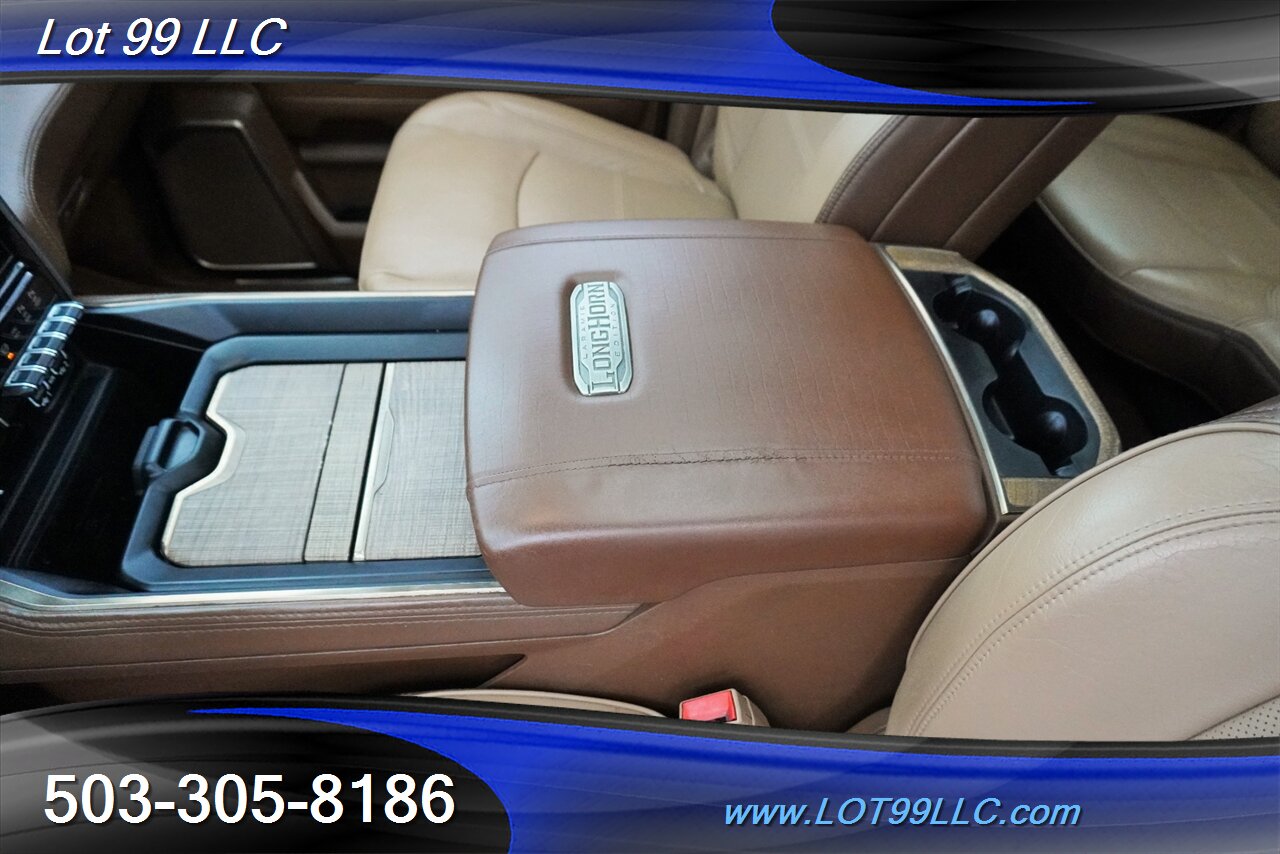 2019 RAM 3500 Laramie Longhorn 4X4 6.7L Cummins  ZONE OFF ROAD LIFT FOX SHOCKS 24X14 AMERICAN FORCES NEW 37S TIRES - Photo 46 - Milwaukie, OR 97267