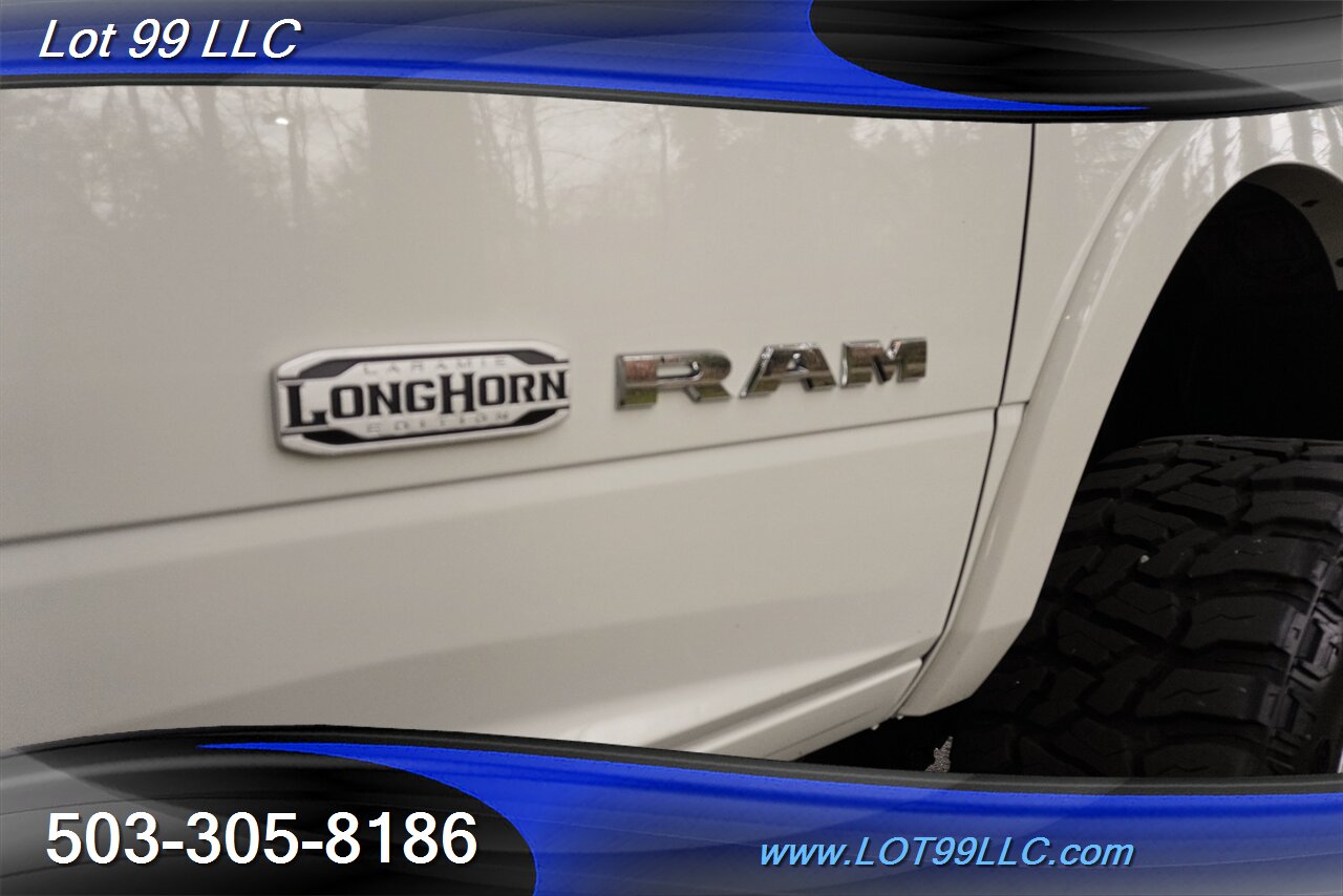 2019 RAM 3500 Laramie Longhorn 4X4 6.7L Cummins  ZONE OFF ROAD LIFT FOX SHOCKS 24X14 AMERICAN FORCES NEW 37S TIRES - Photo 40 - Milwaukie, OR 97267