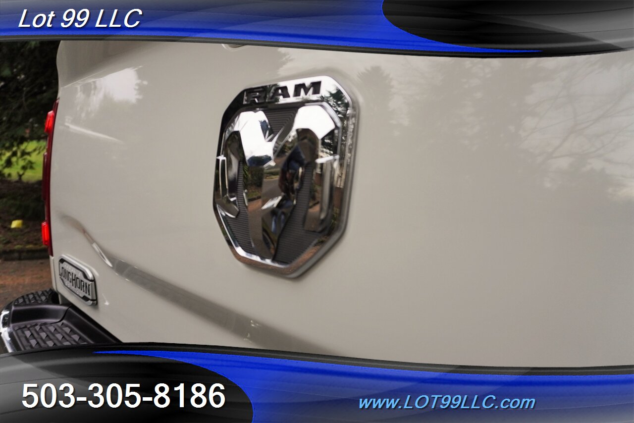 2019 RAM 3500 Laramie Longhorn 4X4 6.7L Cummins  ZONE OFF ROAD LIFT FOX SHOCKS 24X14 AMERICAN FORCES NEW 37S TIRES - Photo 34 - Milwaukie, OR 97267