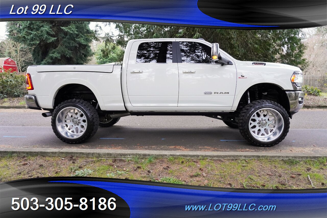 2019 RAM 3500 Laramie Longhorn 4X4 6.7L Cummins  ZONE OFF ROAD LIFT FOX SHOCKS 24X14 AMERICAN FORCES NEW 37S TIRES - Photo 8 - Milwaukie, OR 97267