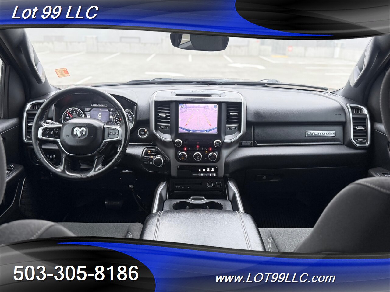 2019 RAM 1500 Big Horn Crew Cab 4x4 96k 5.7 Hemi  Heated Steering Wheel Heated Seats Tow Cam 20 " Nittos Adjustable Pedals - Photo 2 - Milwaukie, OR 97267