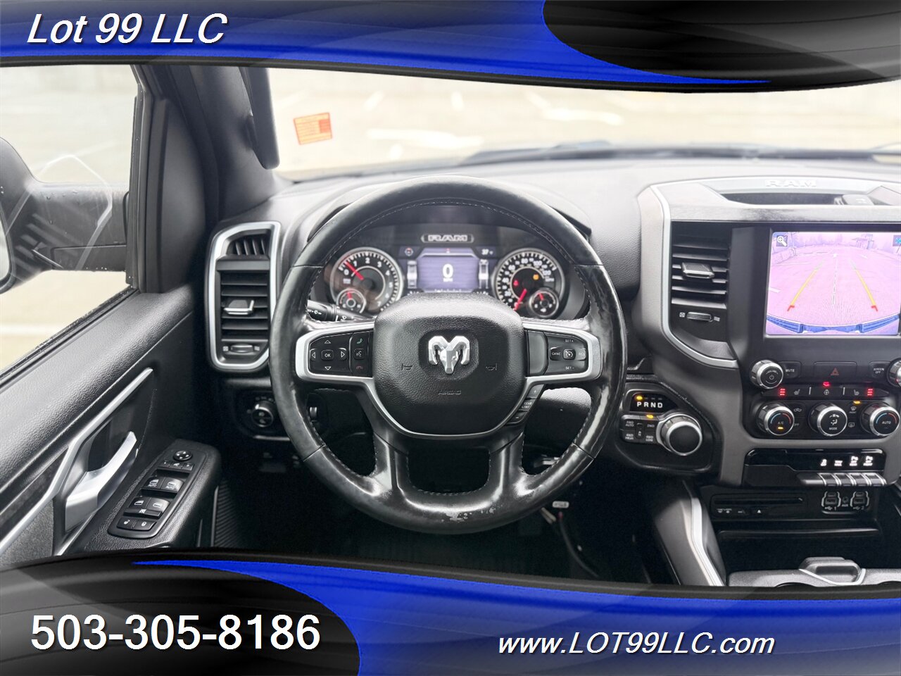 2019 RAM 1500 Big Horn Crew Cab 4x4 96k 5.7 Hemi  Heated Steering Wheel Heated Seats Tow Cam 20 " Nittos Adjustable Pedals - Photo 13 - Milwaukie, OR 97267