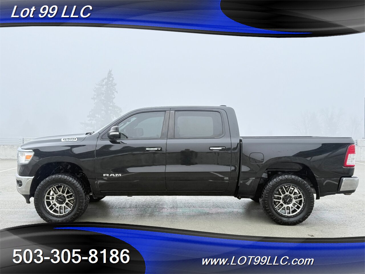 2019 RAM 1500 Big Horn Crew Cab 4x4 96k 5.7 Hemi  Heated Steering Wheel Heated Seats Tow Cam 20 " Nittos Adjustable Pedals - Photo 1 - Milwaukie, OR 97267