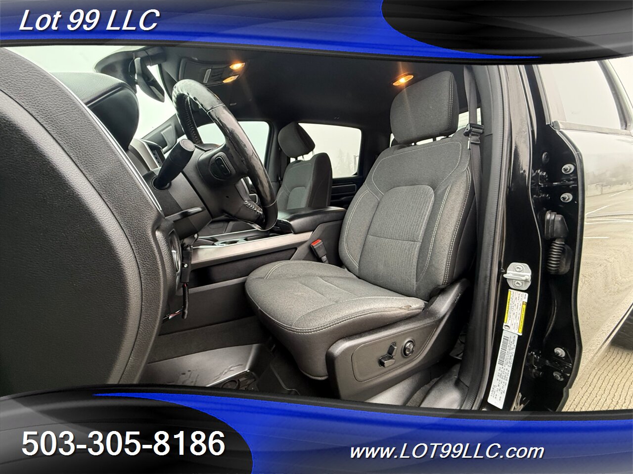 2019 RAM 1500 Big Horn Crew Cab 4x4 96k 5.7 Hemi  Heated Steering Wheel Heated Seats Tow Cam 20 " Nittos Adjustable Pedals - Photo 33 - Milwaukie, OR 97267