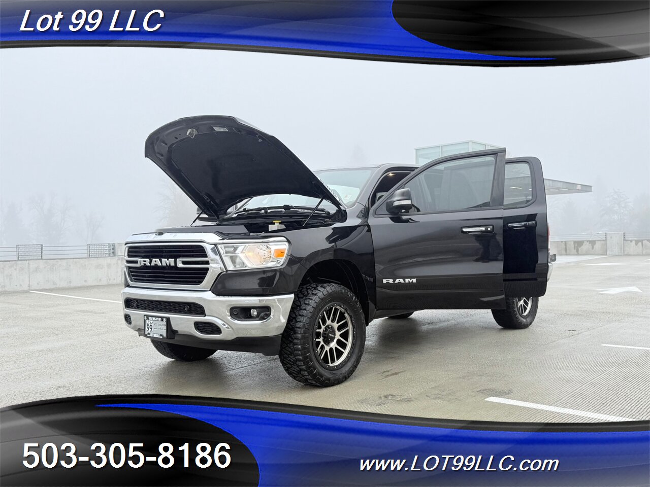 2019 RAM 1500 Big Horn Crew Cab 4x4 96k 5.7 Hemi  Heated Steering Wheel Heated Seats Tow Cam 20 " Nittos Adjustable Pedals - Photo 25 - Milwaukie, OR 97267