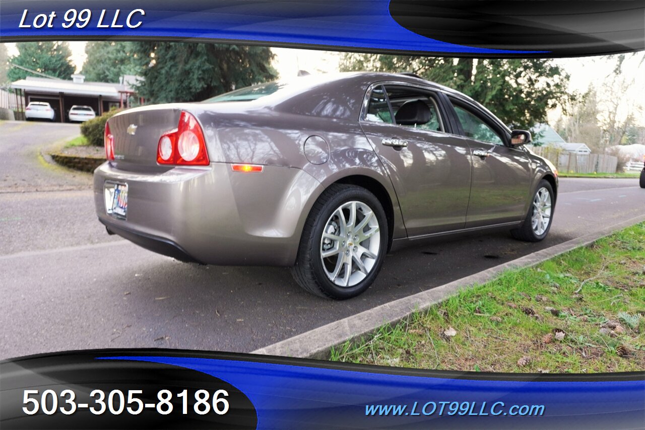 2012 Chevrolet Malibu LTZ Sedan 2.4L Auto Heated Leather Seats Moon Roof   - Photo 9 - Milwaukie, OR 97267