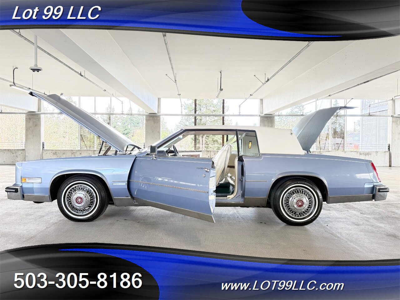 1983 Cadillac Eldorado Coupe 47k Miles 4.1L V8 White Leather FWD   - Photo 16 - Milwaukie, OR 97267