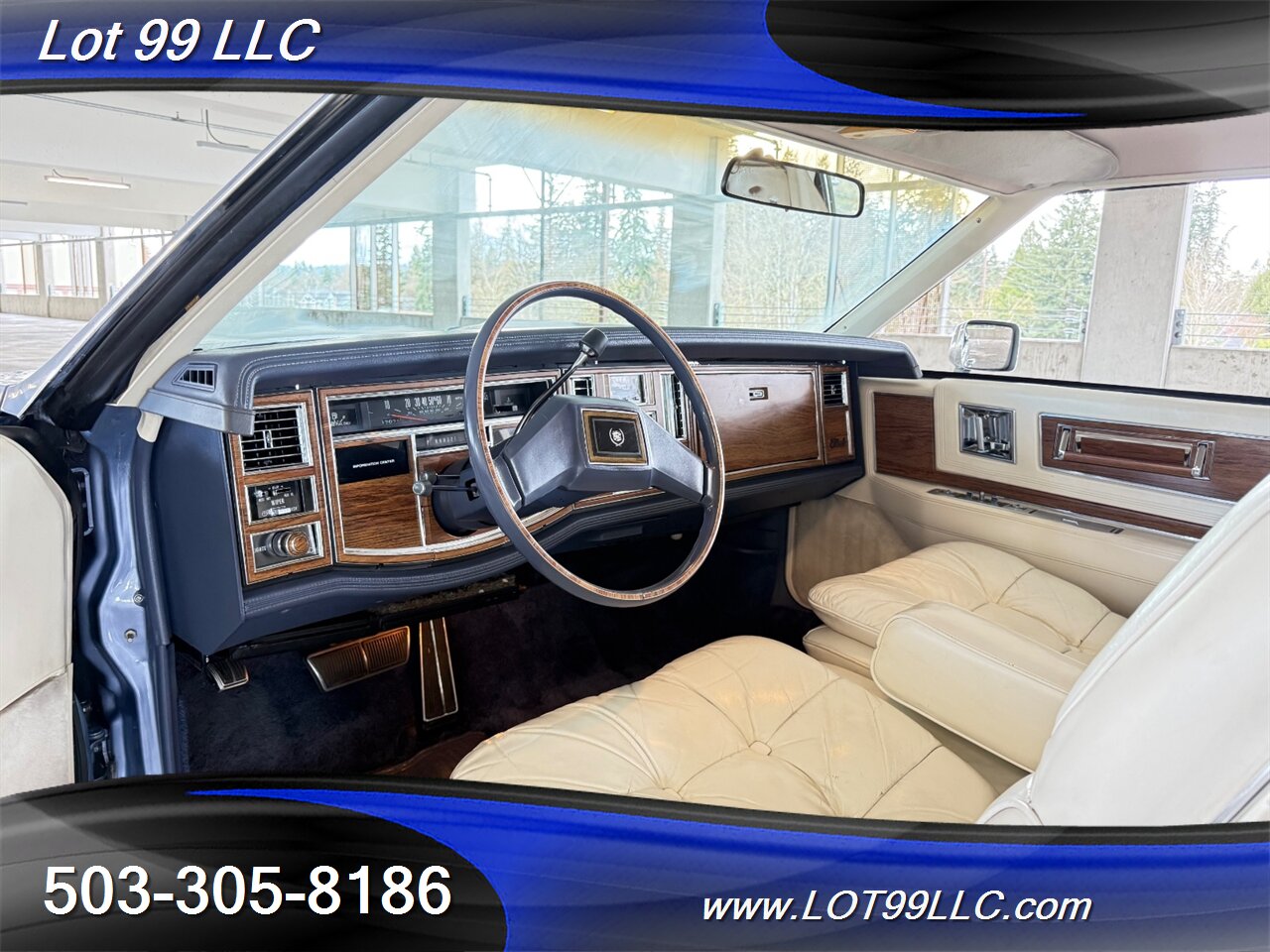 1983 Cadillac Eldorado Coupe 47k Miles 4.1L V8 White Leather FWD   - Photo 32 - Milwaukie, OR 97267
