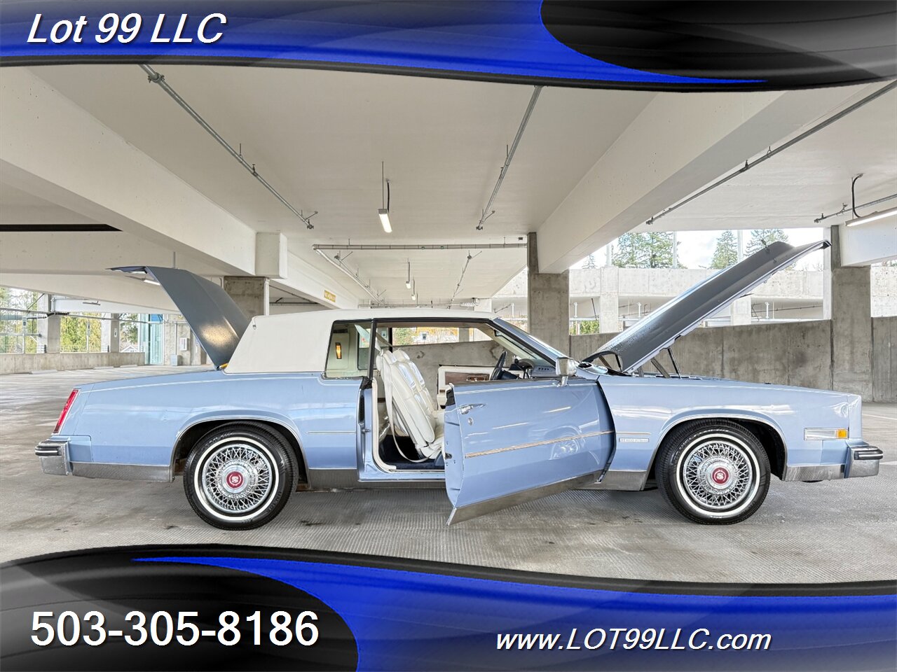 1983 Cadillac Eldorado Coupe 47k Miles 4.1L V8 White Leather FWD   - Photo 25 - Milwaukie, OR 97267