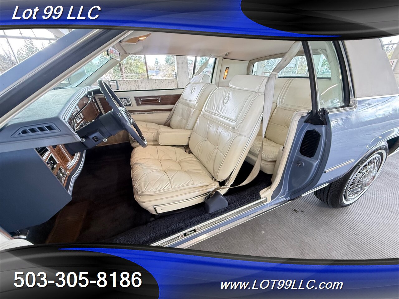 1983 Cadillac Eldorado Coupe 47k Miles 4.1L V8 White Leather FWD   - Photo 9 - Milwaukie, OR 97267