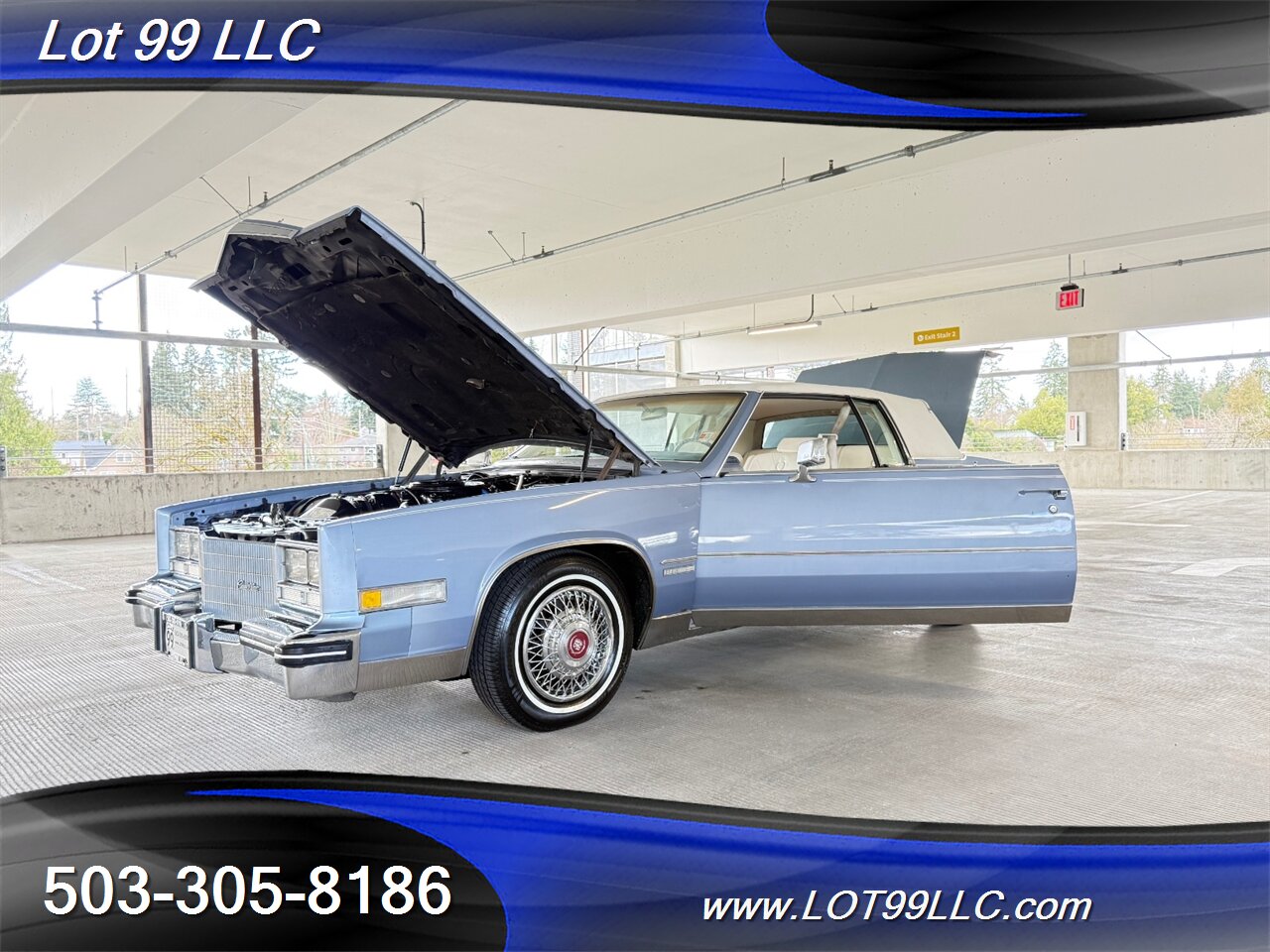 1983 Cadillac Eldorado Coupe 47k Miles 4.1L V8 White Leather FWD   - Photo 17 - Milwaukie, OR 97267