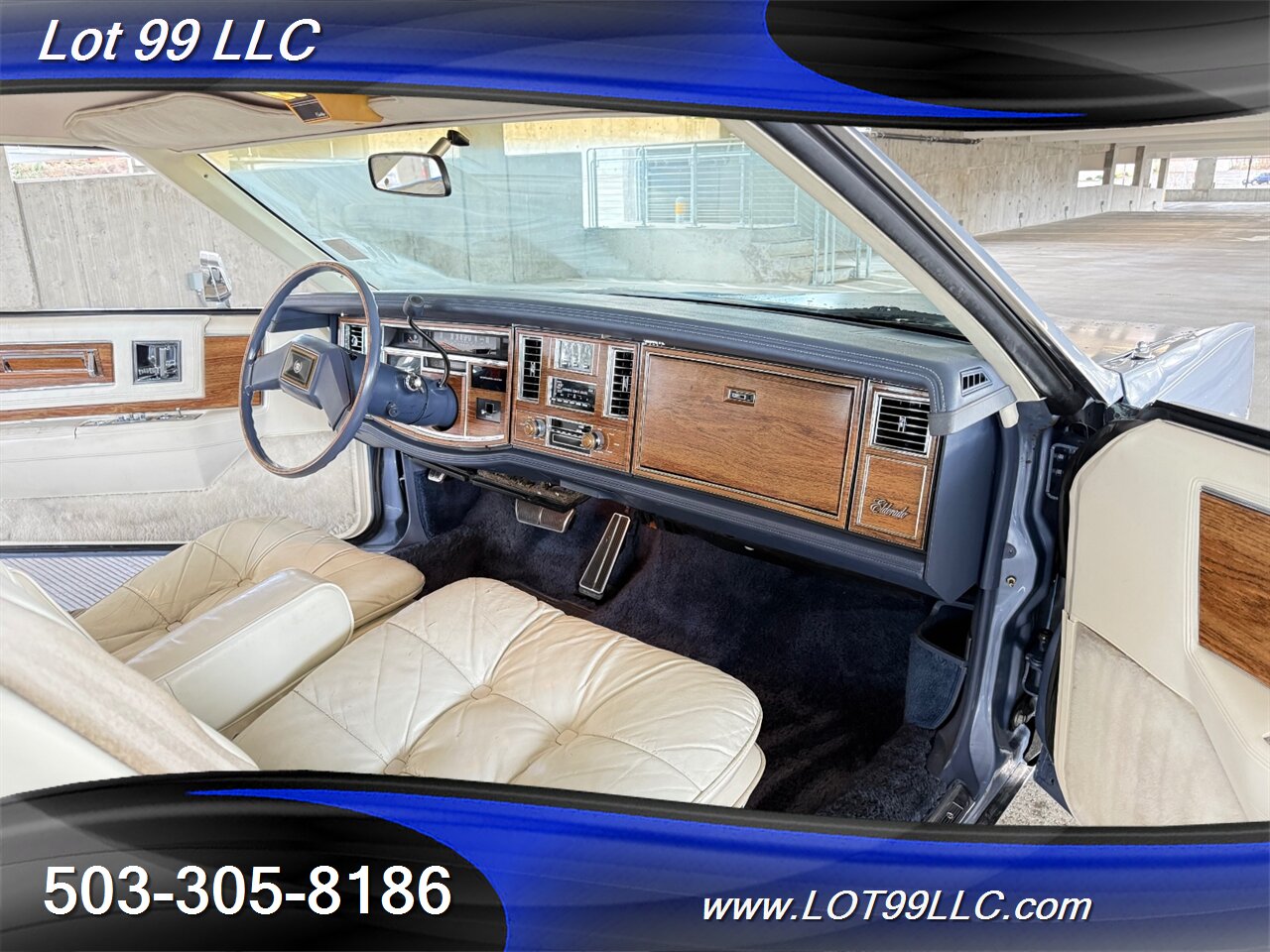 1983 Cadillac Eldorado Coupe 47k Miles 4.1L V8 White Leather FWD   - Photo 36 - Milwaukie, OR 97267