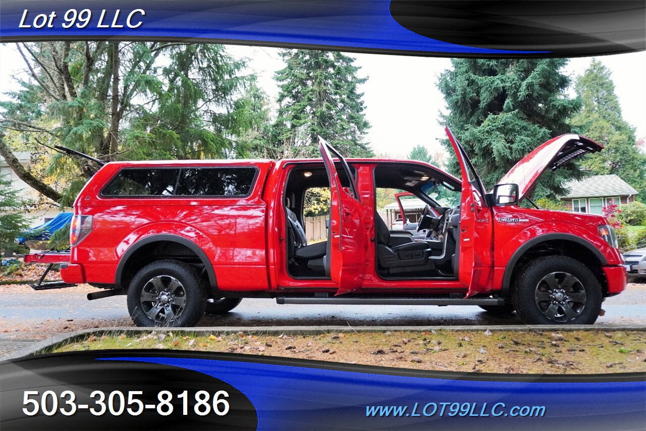 2014 Ford F-150 FX4 4X4 V8 5.0L Heated AC Leather GPS Canopy 6FT   - Photo 29 - Milwaukie, OR 97267
