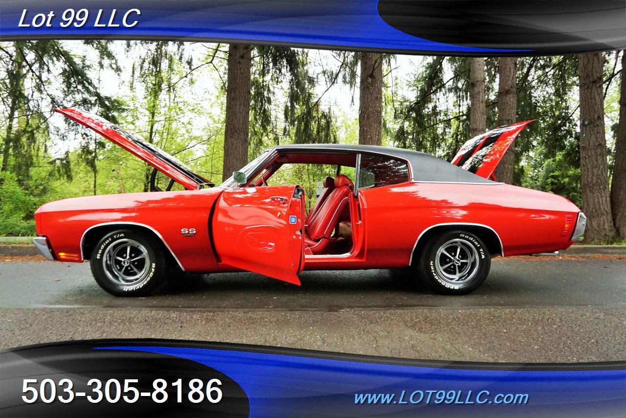 1970 Chevrolet Chevelle SS Coupe V8 396CI 4 SPEED MANUAL NUMBER MATCHING   - Photo 43 - Milwaukie, OR 97267