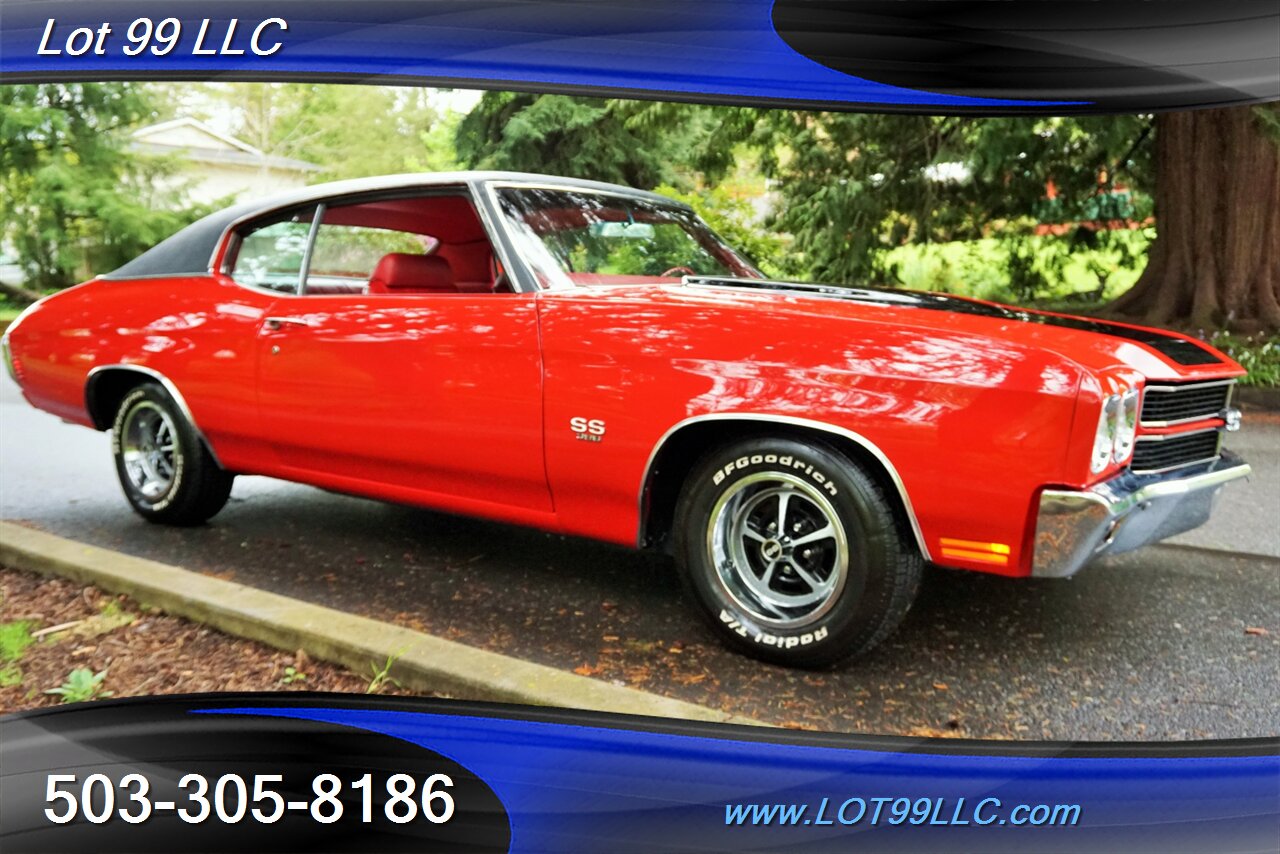 1970 Chevrolet Chevelle SS Coupe V8 396CI 4 SPEED MANUAL NUMBER MATCHING   - Photo 8 - Milwaukie, OR 97267