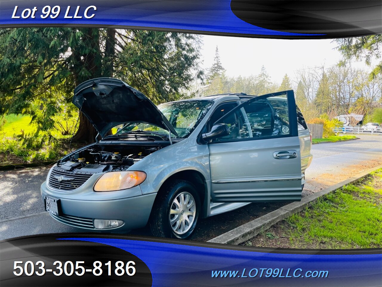 2003 Chrysler Town & Country LXi WHEELCHAIR VAN Htd Leather Hand Controls   - Photo 52 - Milwaukie, OR 97267