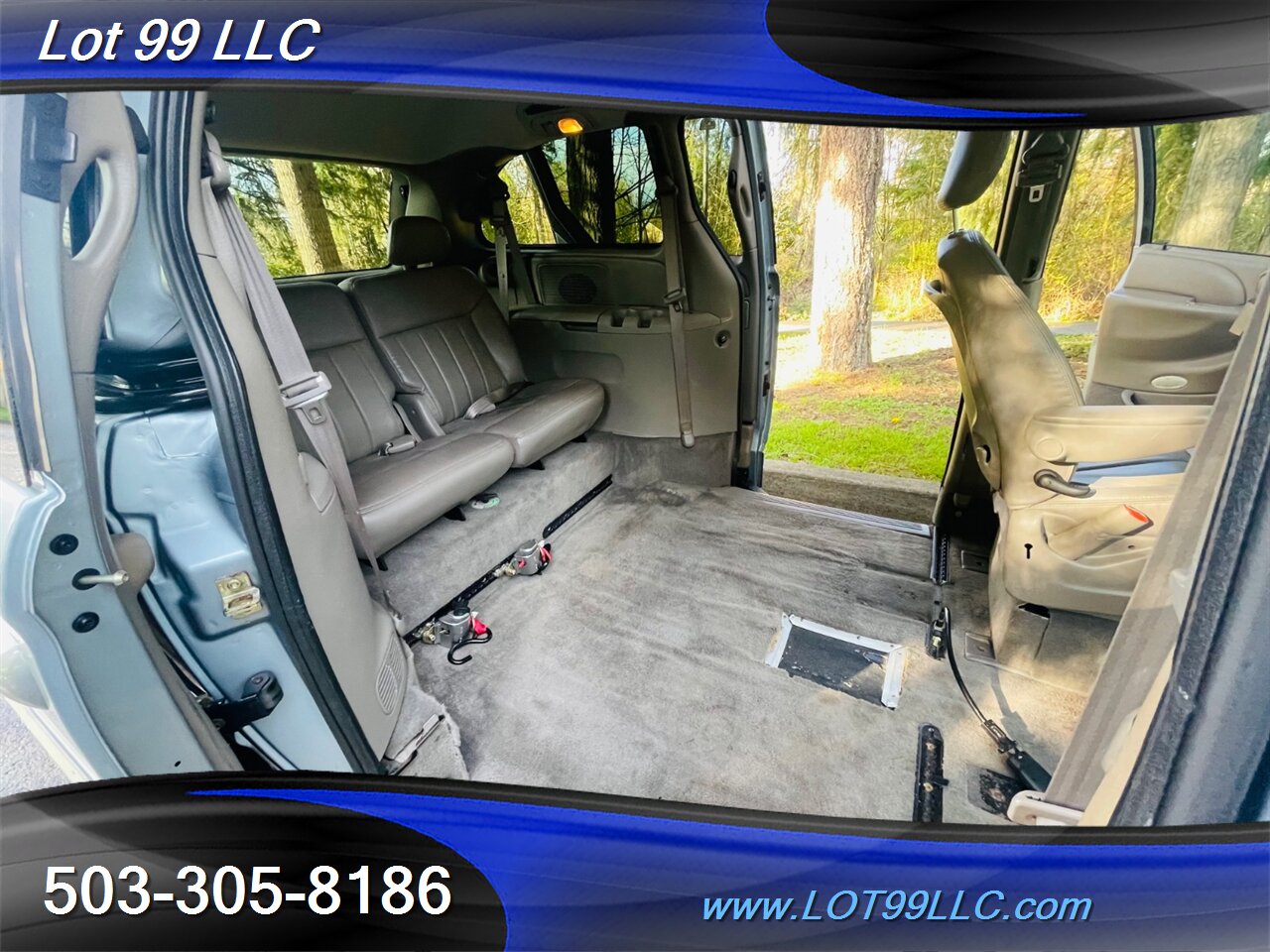 2003 Chrysler Town & Country LXi WHEELCHAIR VAN Htd Leather Hand Controls   - Photo 62 - Milwaukie, OR 97267