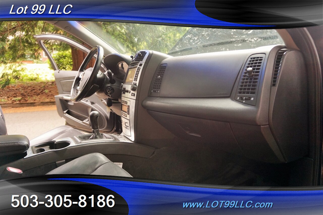 2005 Cadillac CTS V Sedan V8 6.2L 6 Speed Manual Heated Leather Moon   - Photo 15 - Milwaukie, OR 97267