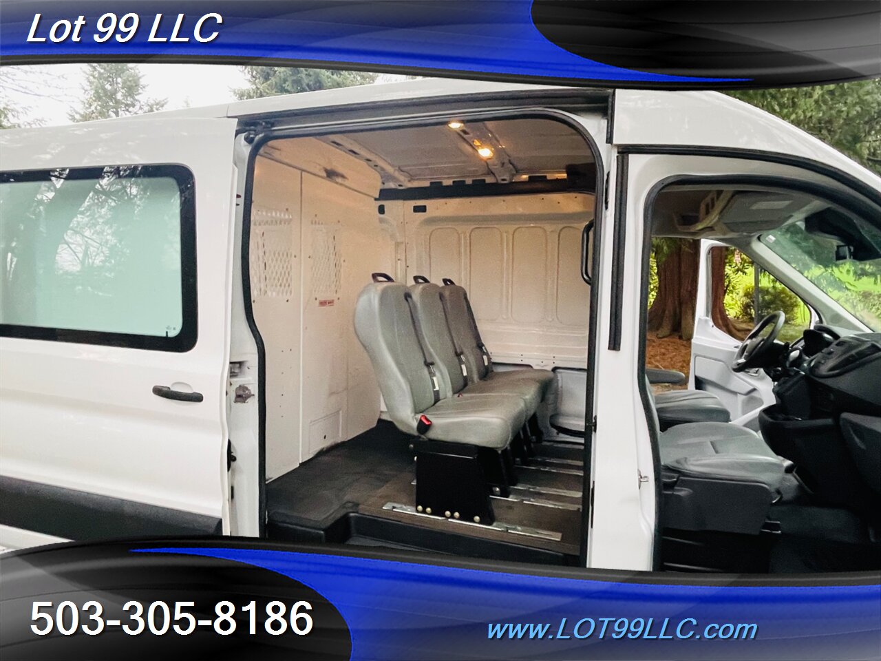 2016 Ford Transit T250 Cargo Van *CREW Pack 5 Passenger* RAMP   - Photo 4 - Milwaukie, OR 97267