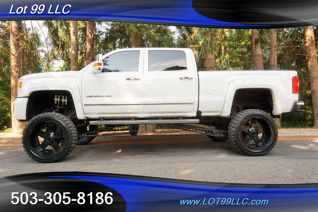 2017 GMC Sierra 3500 Denali 4X4 6.6L DURAMAX Leather LIFTED 24S 37S   - Photo 1 - Milwaukie, OR 97267