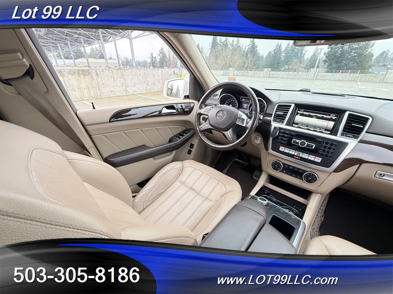 2015 Mercedes-Benz GL450 4MATIC AWD 3rd Row  Passenger  Heated Leather Navigation Panoramic Roof Power Folding - Photo 30 - Milwaukie, OR 97267