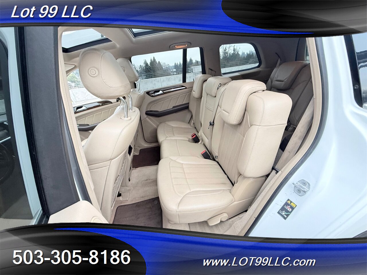 2015 Mercedes-Benz GL450 4MATIC AWD 3rd Row  Passenger  Heated Leather Navigation Panoramic Roof Power Folding - Photo 33 - Milwaukie, OR 97267