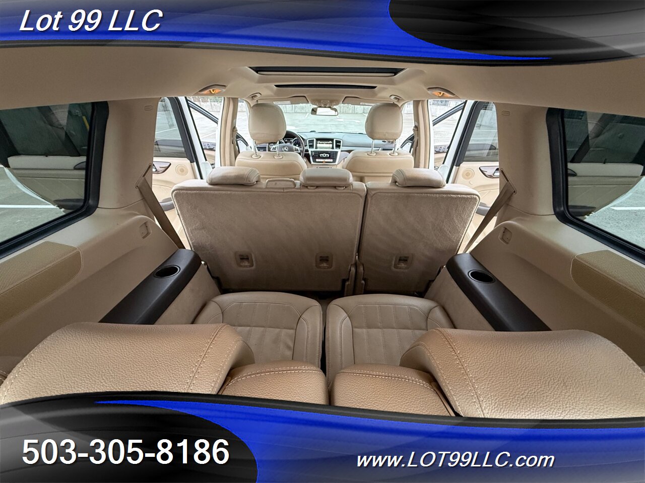 2015 Mercedes-Benz GL450 4MATIC AWD 3rd Row  Passenger  Heated Leather Navigation Panoramic Roof Power Folding - Photo 37 - Milwaukie, OR 97267