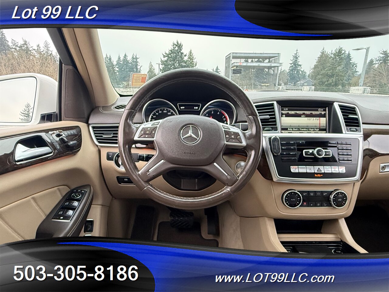 2015 Mercedes-Benz GL450 4MATIC AWD 3rd Row  Passenger  Heated Leather Navigation Panoramic Roof Power Folding - Photo 14 - Milwaukie, OR 97267