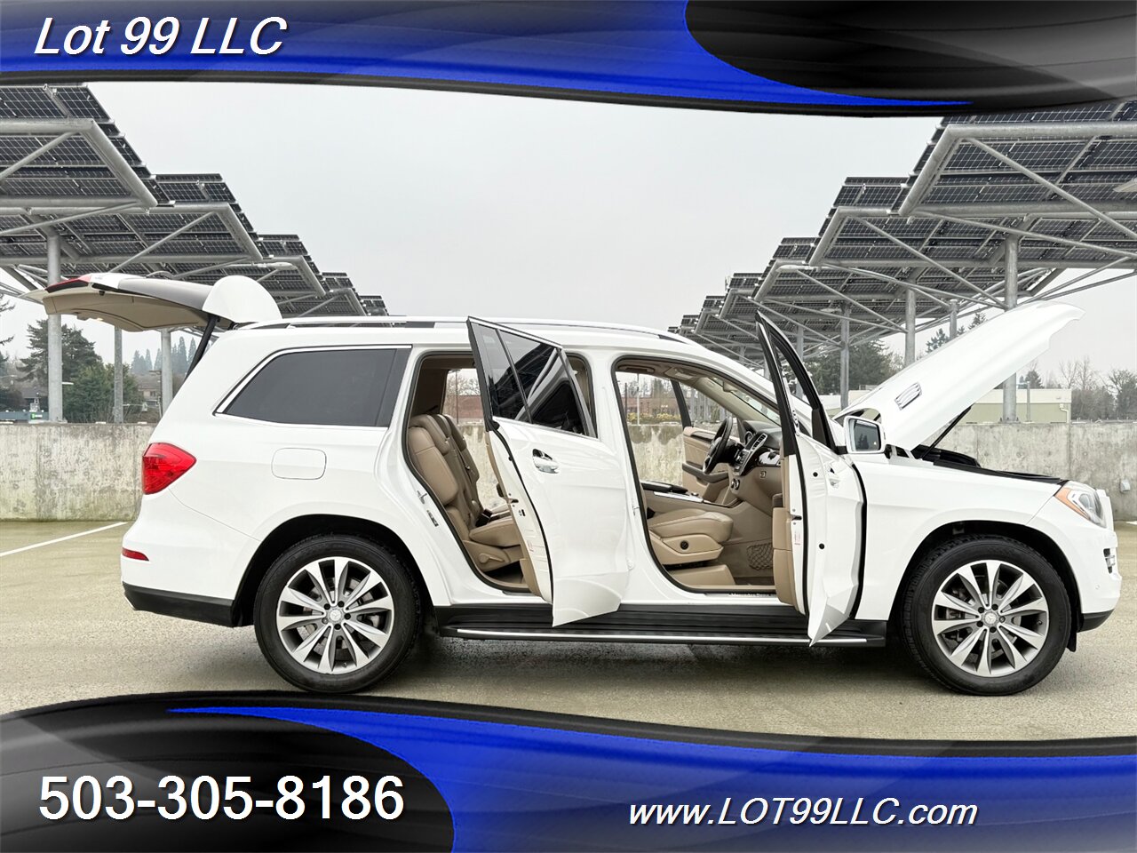 2015 Mercedes-Benz GL450 4MATIC AWD 3rd Row  Passenger  Heated Leather Navigation Panoramic Roof Power Folding - Photo 50 - Milwaukie, OR 97267