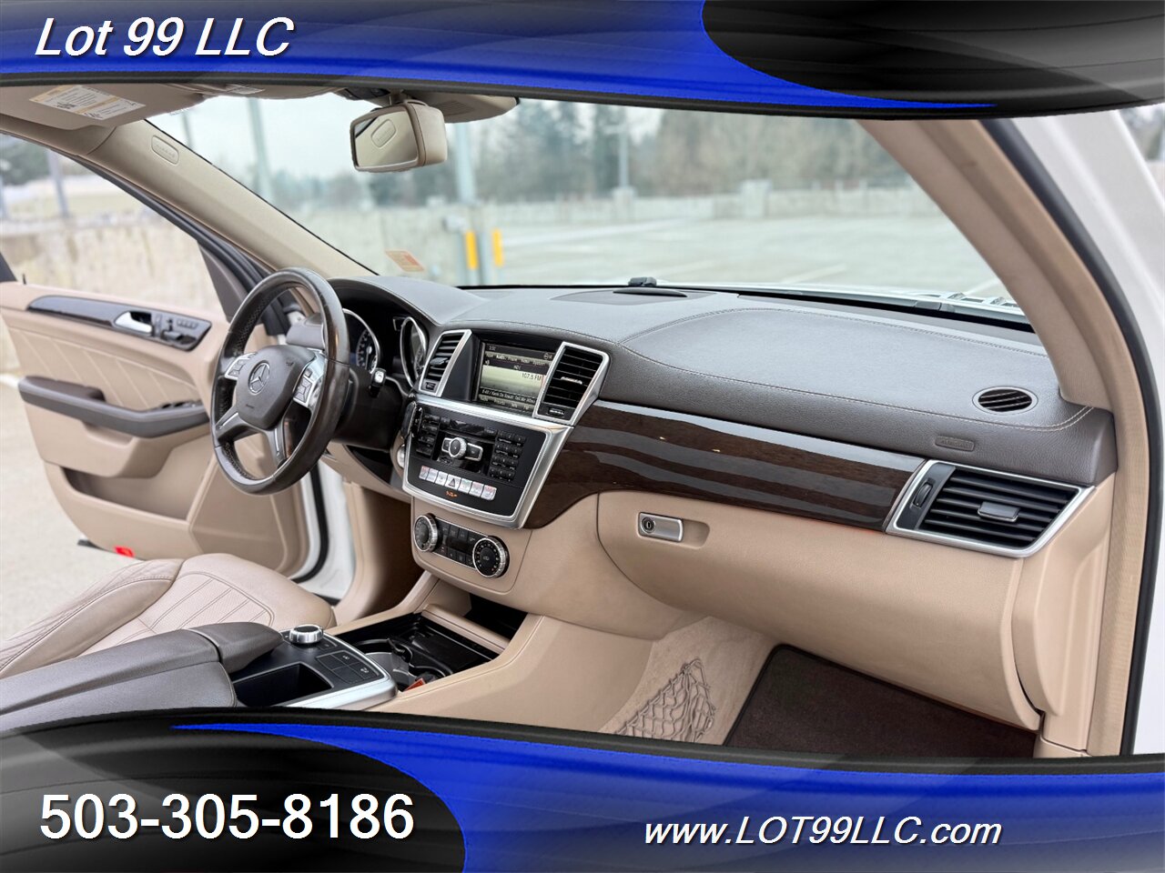 2015 Mercedes-Benz GL450 4MATIC AWD 3rd Row  Passenger  Heated Leather Navigation Panoramic Roof Power Folding - Photo 35 - Milwaukie, OR 97267