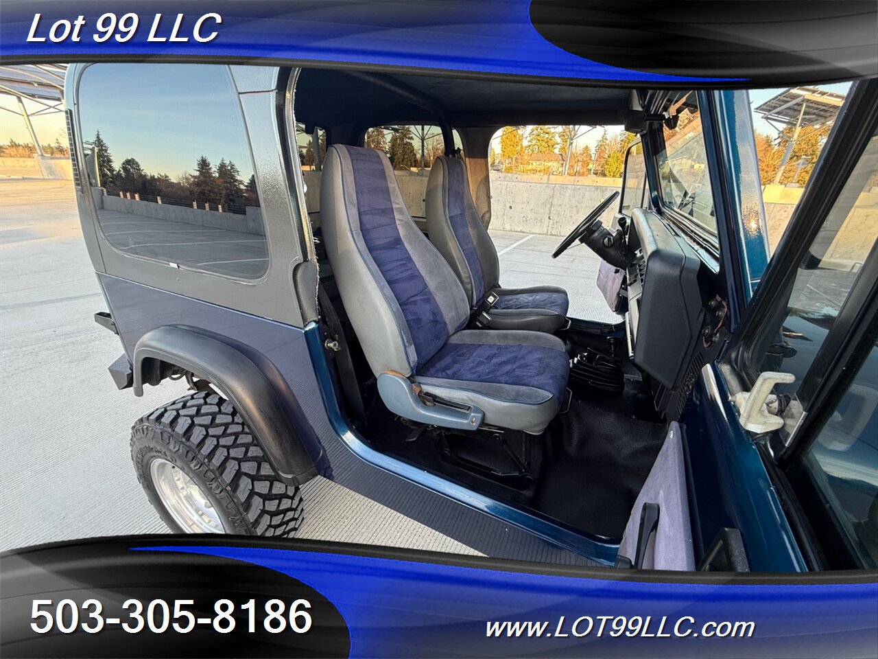 1992 Jeep Wrangler 4x4 Hard Top 4.0 I6 Auto New Wheels -Tires Leather **Auxiliary 2nd Heater Under Dash** - Photo 14 - Milwaukie, OR 97267