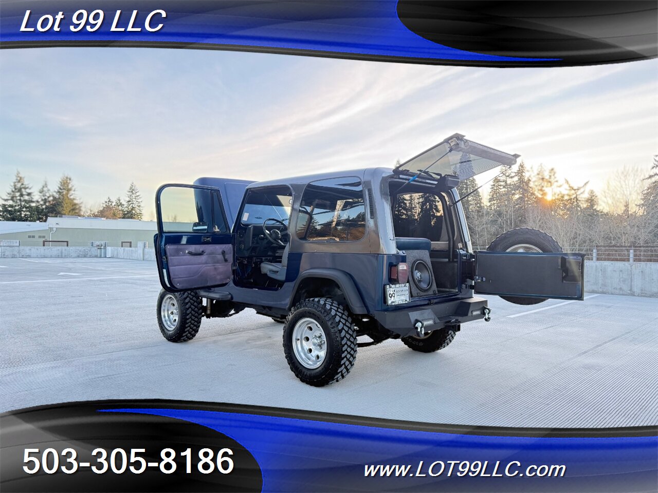 1992 Jeep Wrangler 4x4 Hard Top 4.0 I6 Auto New Wheels -Tires Leather **Auxiliary 2nd Heater Under Dash** - Photo 39 - Milwaukie, OR 97267