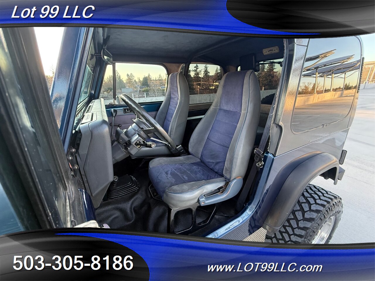 1992 Jeep Wrangler 4x4 Hard Top 4.0 I6 Auto New Wheels -Tires Leather **Auxiliary 2nd Heater Under Dash** - Photo 2 - Milwaukie, OR 97267