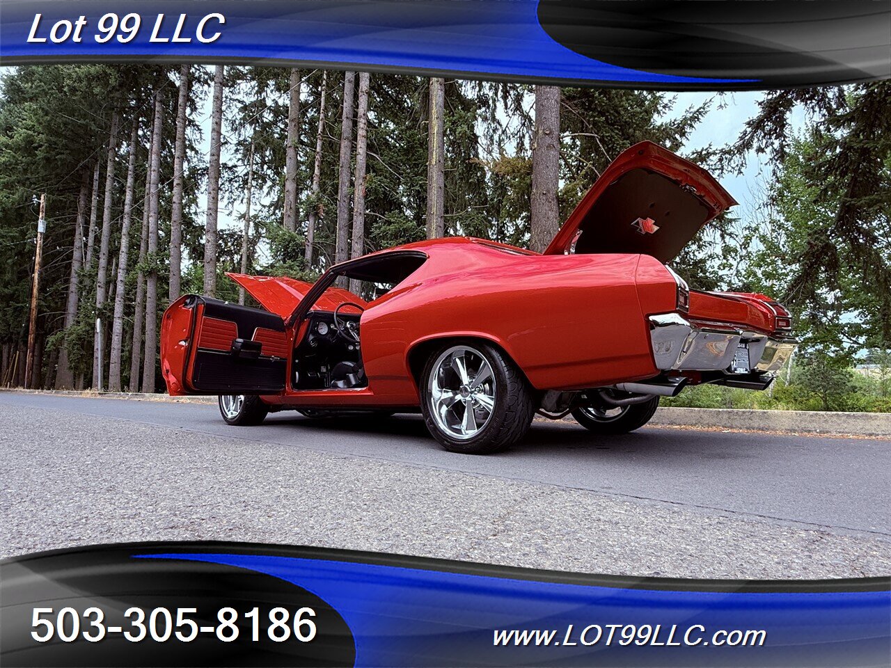 1969 Chevrolet Chevelle 396 BBC 5 Speed Manual AC Restomod   - Photo 49 - Milwaukie, OR 97267