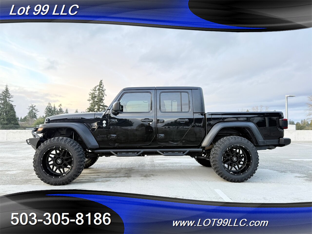 2020 Jeep Gladiator 4x4 Lifted NEW 37 " Tires  22 " Hostile Wheels Winch  Sport S - Photo 2 - Milwaukie, OR 97267