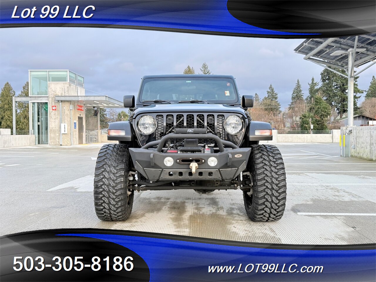 2020 Jeep Gladiator 4x4 Lifted NEW 37 " Tires  22 " Hostile Wheels Winch  Sport S - Photo 3 - Milwaukie, OR 97267