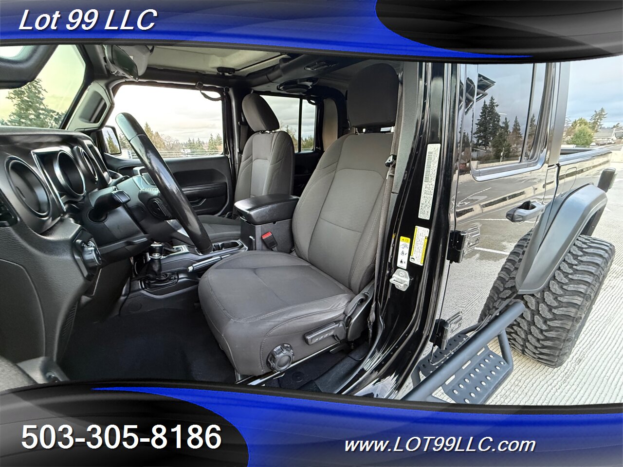 2020 Jeep Gladiator 4x4 Lifted NEW 37 " Tires  22 " Hostile Wheels Winch  Sport S - Photo 13 - Milwaukie, OR 97267