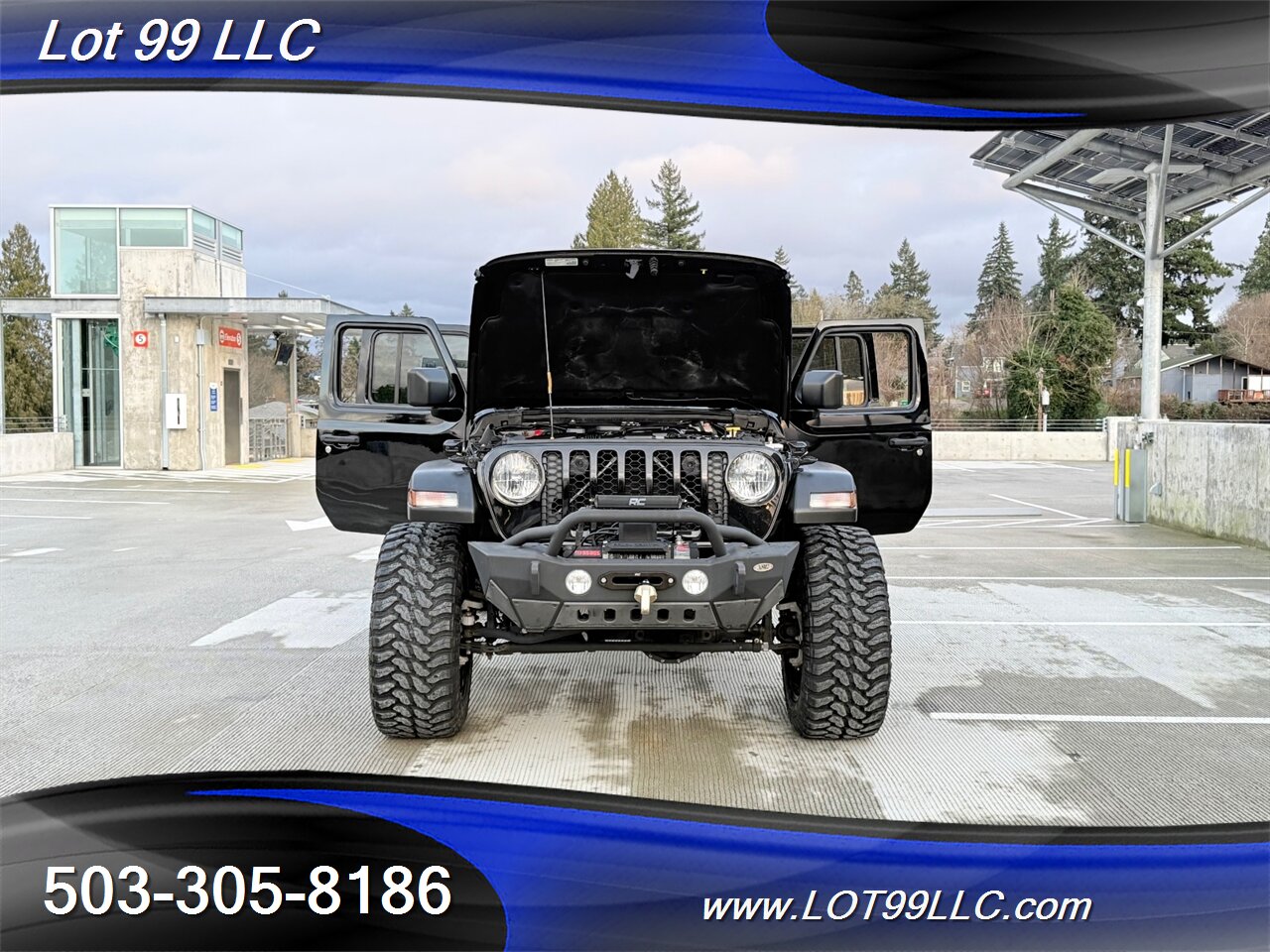 2020 Jeep Gladiator 4x4 Lifted NEW 37 " Tires  22 " Hostile Wheels Winch  Sport S - Photo 28 - Milwaukie, OR 97267