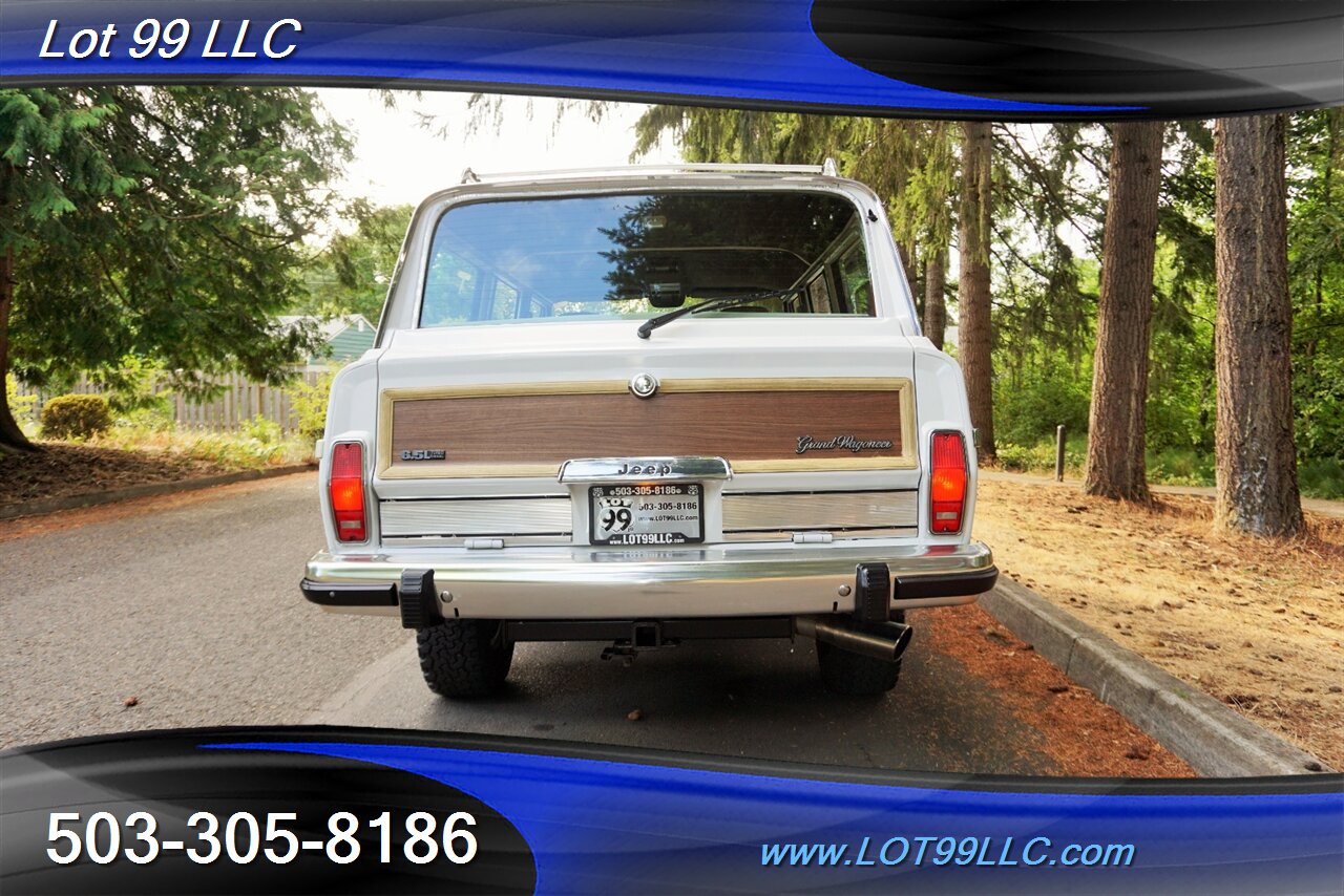 1990 Jeep Wagoneer Grand 4X4 6.5L Diesel Swap Auto Tan Leather BFG - Photo 10 - Milwaukie, OR 97267