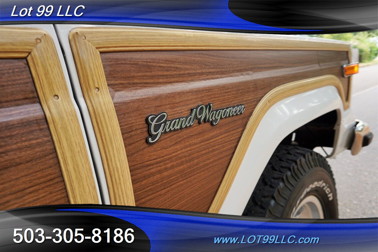 1990 Jeep Wagoneer Grand 4X4 6.5L Diesel Swap Auto Tan Leather BFG - Photo 38 - Milwaukie, OR 97267