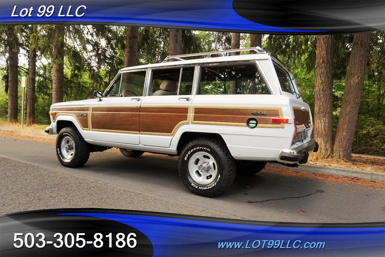 1990 Jeep Wagoneer Grand 4X4 6.5L Diesel Swap Auto Tan Leather BFG - Photo 11 - Milwaukie, OR 97267