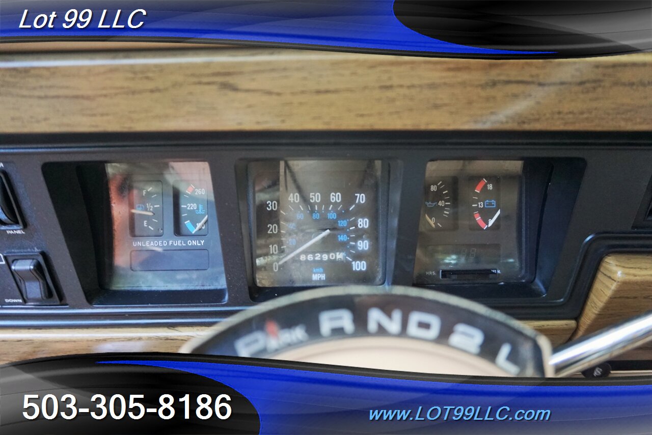 1990 Jeep Wagoneer Grand 4X4 6.5L Diesel Swap Auto Tan Leather BFG - Photo 19 - Milwaukie, OR 97267