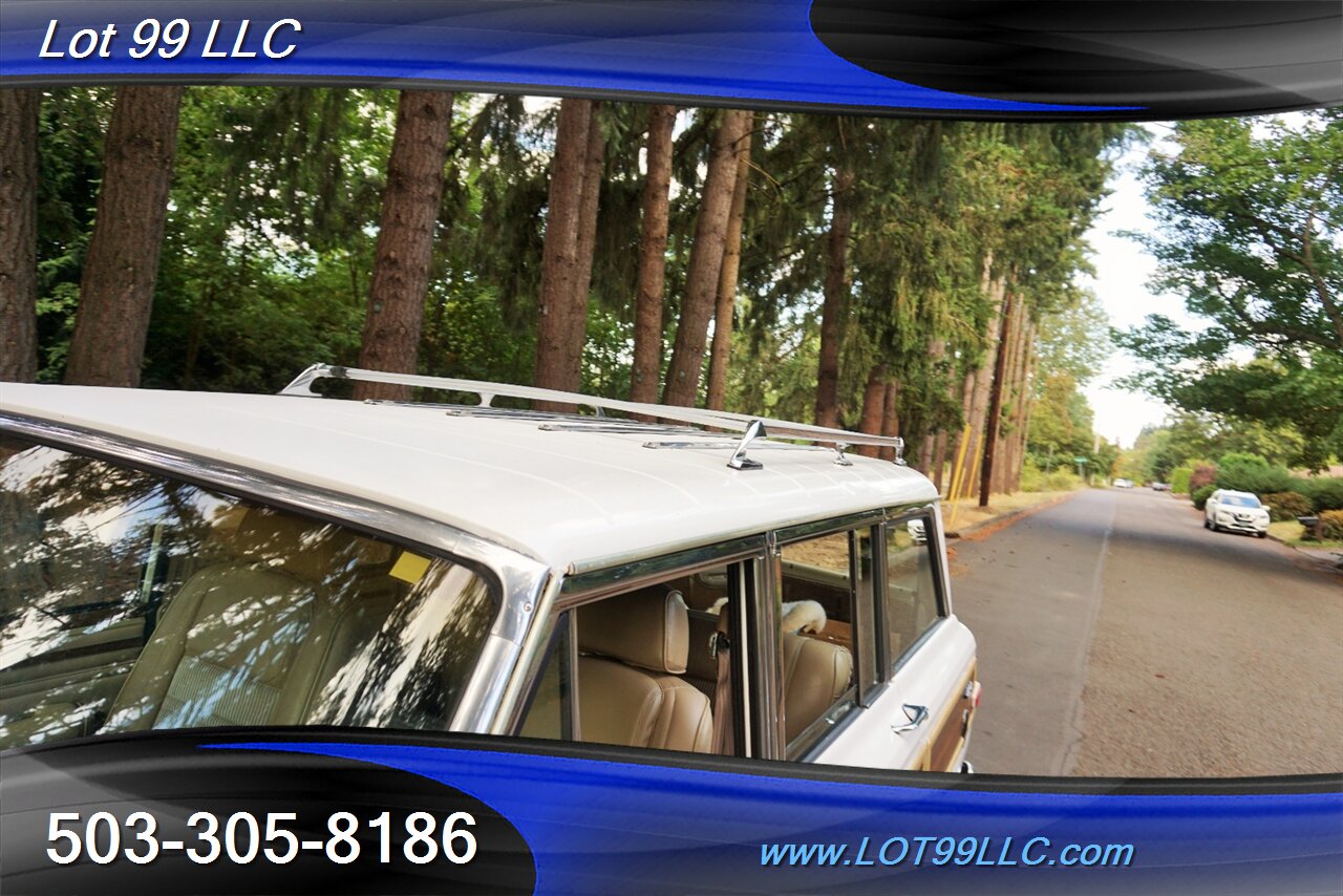 1990 Jeep Wagoneer Grand 4X4 6.5L Diesel Swap Auto Tan Leather BFG - Photo 41 - Milwaukie, OR 97267