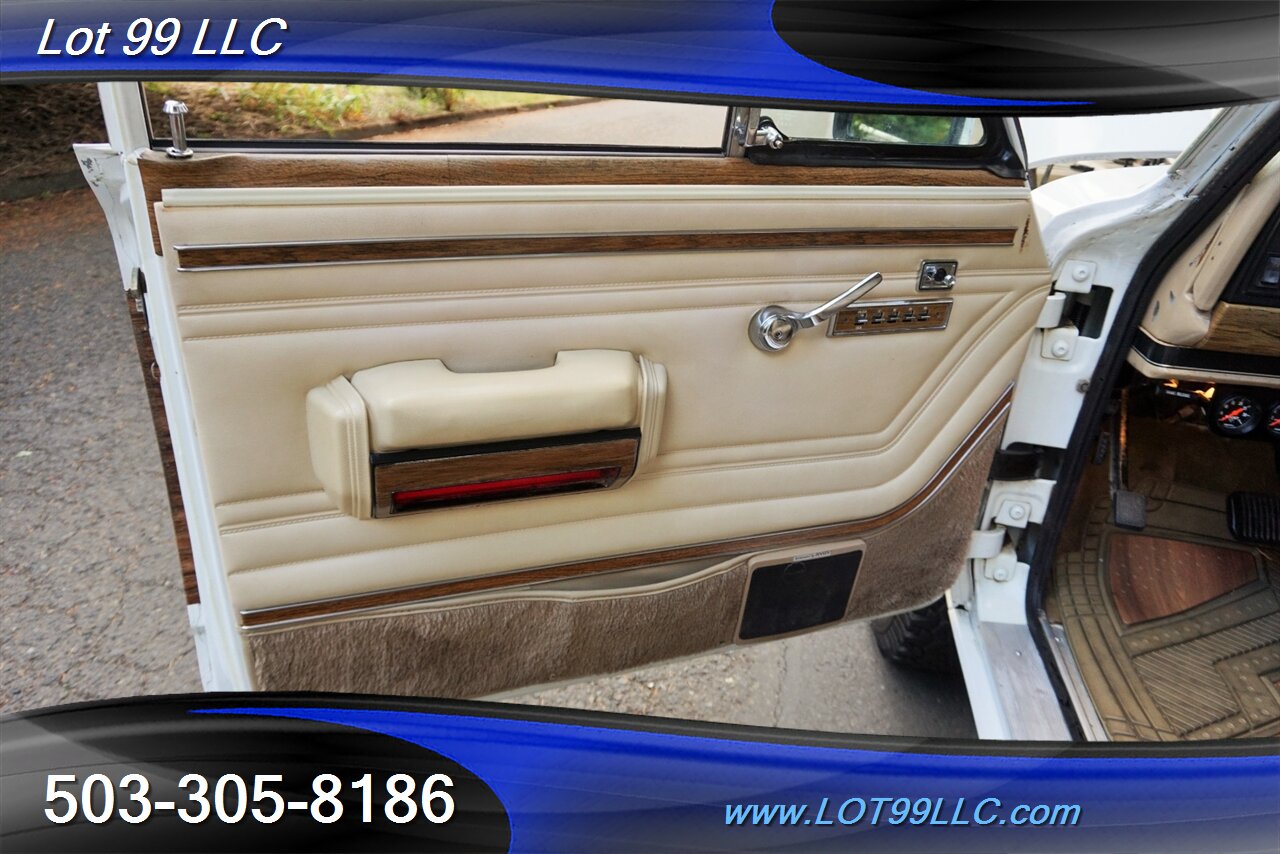 1990 Jeep Wagoneer Grand 4X4 6.5L Diesel Swap Auto Tan Leather BFG - Photo 27 - Milwaukie, OR 97267