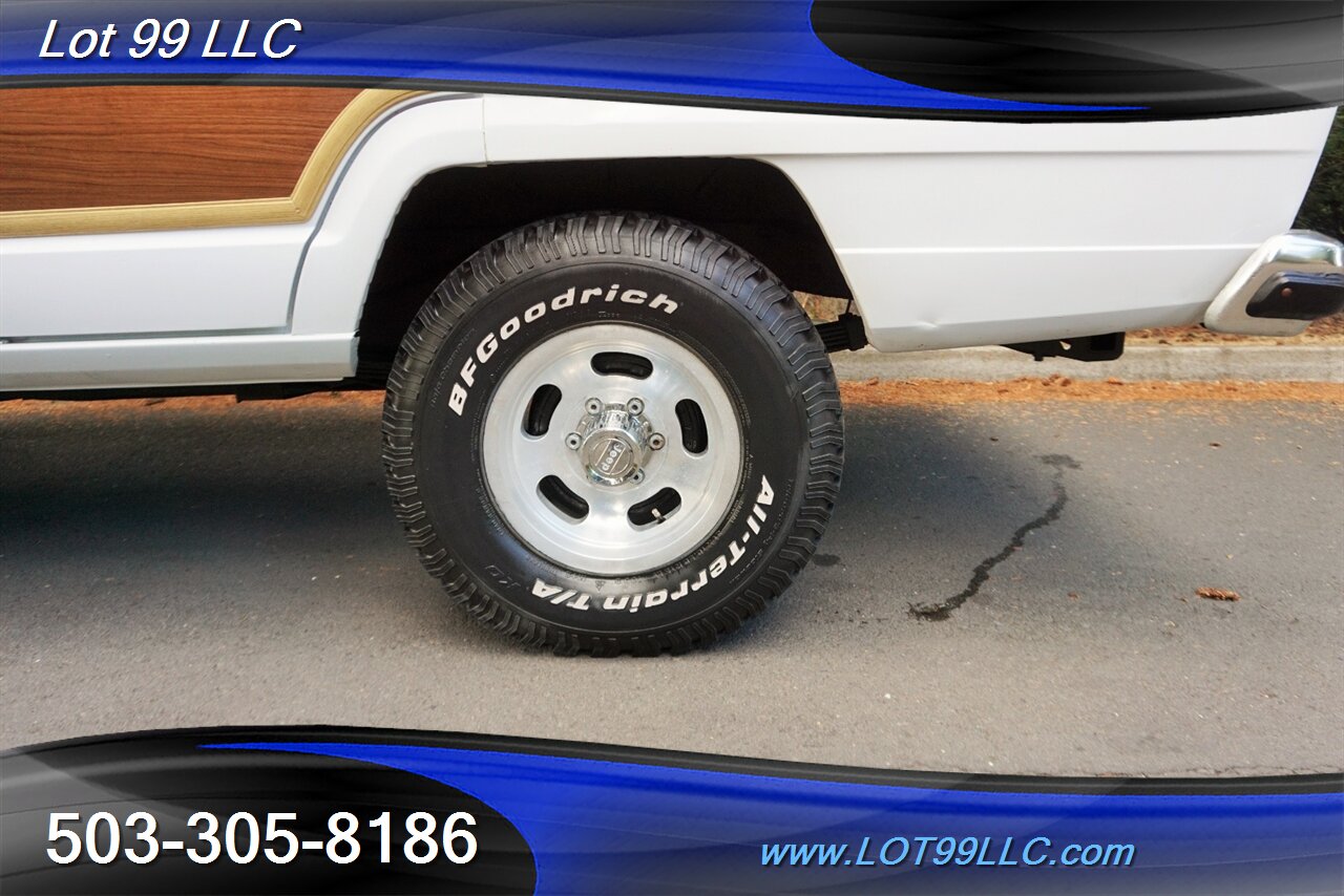 1990 Jeep Wagoneer Grand 4X4 6.5L Diesel Swap Auto Tan Leather BFG - Photo 3 - Milwaukie, OR 97267